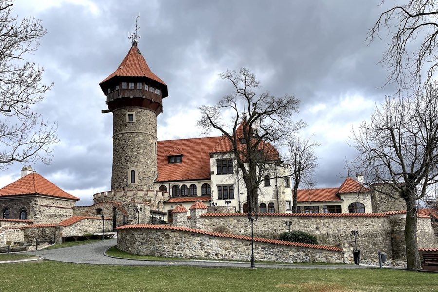 Hněvín Castle in Most image